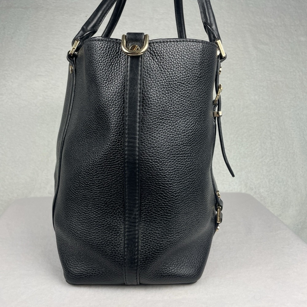Michael Kors Bedford Legacy Large Black Leather Tote 30F9G06T3L Retails‎ $425 - Picture 4 of 16